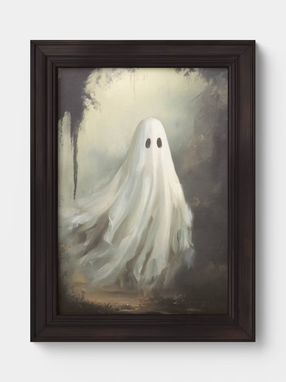 11"x14" Ghost Halloween Framed Art - Threshold